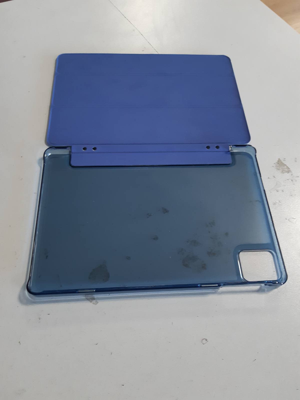274190 - KEPUCH CUSTER Mbrojtëse për Blackview Tab 70 WiFi, Tab 8 WiFi, Tab 7 WiFi 10.1", Mbulesë mbrojtëse prej lëkure PU Smart - Blu