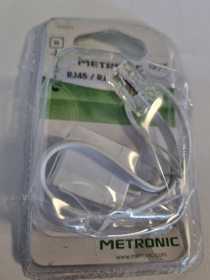 274337 - METRONIC Adaptor RJ45 Mashkull / RJ11 Femër, 495223
