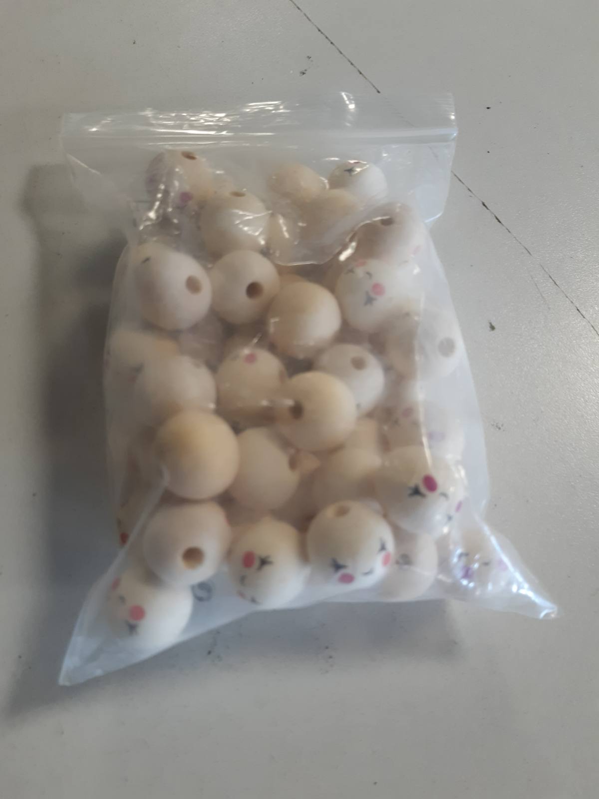 274396 - OLYCRAFT Pako me 50 rruaza druri 20 mm, rruaza natyrale për bizhuteri dhe dekorime