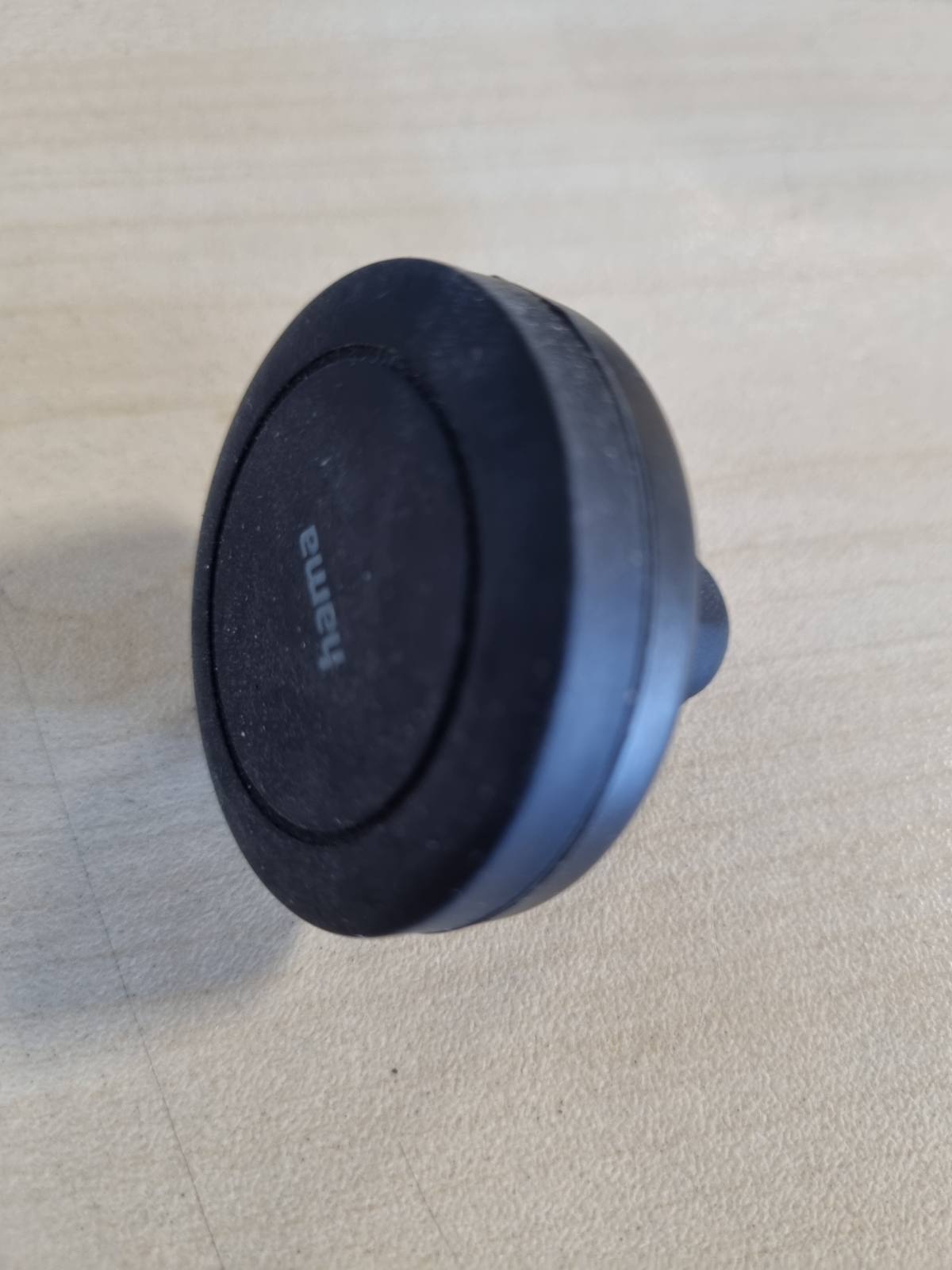 274487 - HAMA - Mbajtëse magnetike për telefonin e makinës, montim magnetik për telefonin e makinës, e rrotullueshme 360°, vertikale dhe horizontale, e zezë