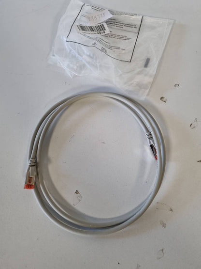 274775 - DIGITUS Kabllo LAN Cat 6 – 1 m – S/FTP i mbrojtur – 1 Gbit/s – 250 MHz – PoE++ – AWG 27/7 – LSZH – RJ45 – Kabllo Patch – Kompatibël me Cat6A dhe Cat7 – E bardhë