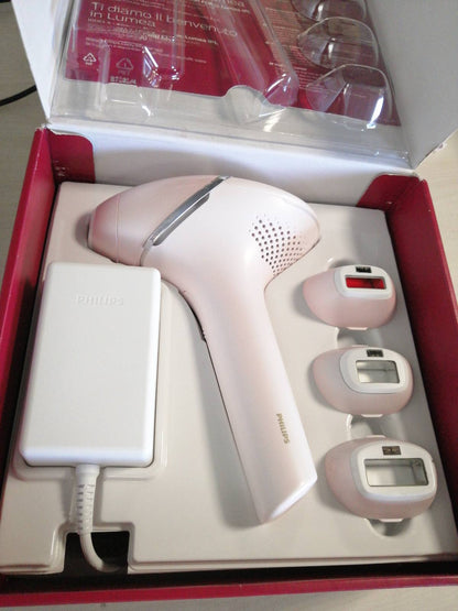 274813 - PHILIPS Lumea IPL 9000 Seria - Pajisje IPL për heqjen e qimeve, deri në 2 vjet lëkurë të butë, 4 aksesorë për trup dhe fytyrë, pa tel
