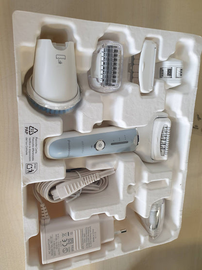 274869 - PANASONIC Depilator ES-EY90, i lagësht/i thatë, 60 piskatore, kokë rrotulluese 90°, 3 shpejtësi, dritë LED, 30 minuta funksionim, pa tel.