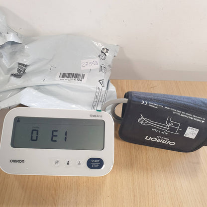 275028 - OMRON X3 COMFORT AFIB - MONITOR DIXHITAL I TENSIONIT TË GJAKUT PËR KRAHUN E SIPËRM ME ZBUKIM AUTOMATIK TË FIBRILACIONIT ATRIAL (AFIB) | MONITOR I TENSIONIT TË GJAKUT I VALIDUAR KLINIKISHT PËR 2 PËRDORUES