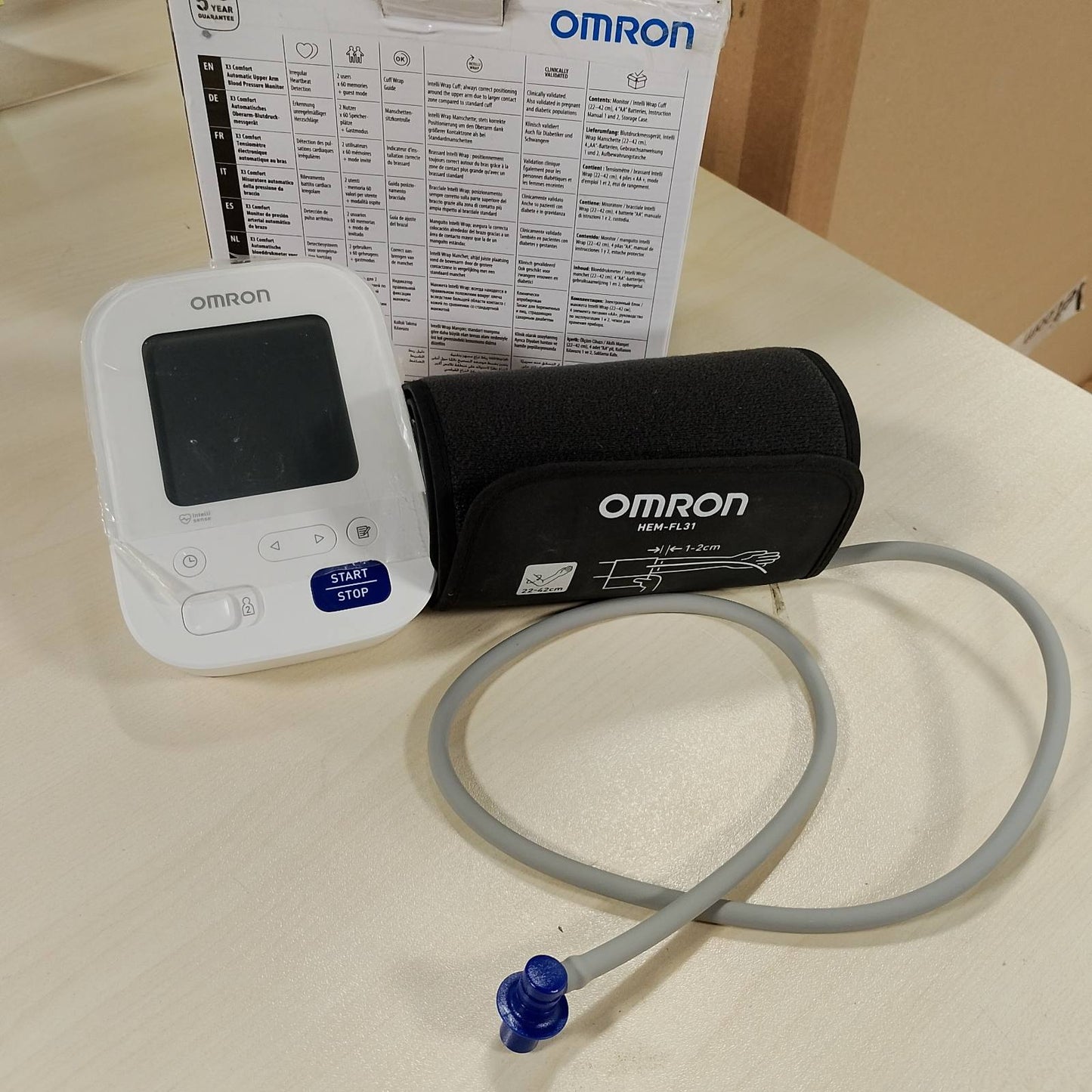 275094 - OMRON X3 Comfort - Monitor Automatik i Tensionit të Gjakut për Krahun e Sipërm