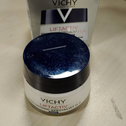 275256 - VICHY Krem nate Liftactiv Supreme 50 ml, kundër rrudhave, me ekstrakte probiotike, vitaminë C dhe acid hialuronik