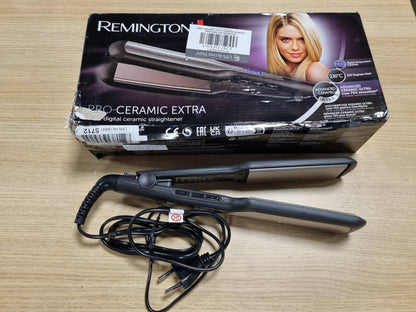 275380 - REMINGTON Pjatëz flokësh Pro-Ceramic Extra S5525 | Pllaka 45 mm | Ekran LCD | 150-230°C