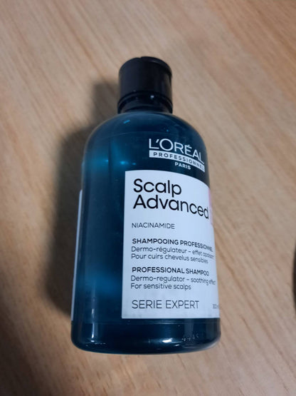 275492 - L'OREAL PROFESSIONNEL - Shampo kundër shqetësimit dhe kruajtjes - 300ml, +83% qetësues për skalpin, +49% hidratim, Pa silikon