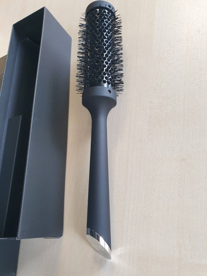 275497 - GHD - Furçë flokësh qeramike e rrumbullakët për tharësen e flokëve, për më shumë vëllim, rezultate të lëmuara, për të gjitha llojet e flokëve