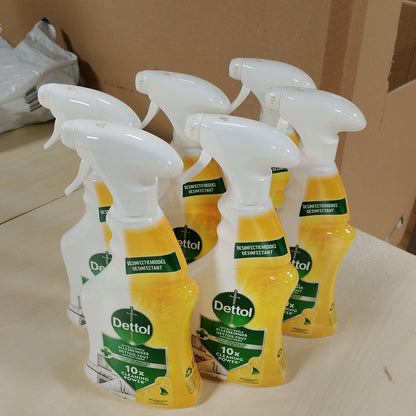 275622 - DETTOL Sprej Pastrues Gjithëpërdorimësh Agrume, 6 x 500 ml