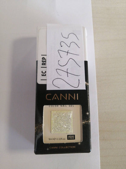 275735 - CANNI Llak Xhel UV 8058, Llak me Shkëlqim, Llak Xhel me Ngjyrë për Thonjtë, Soak Off për Llampë UV.