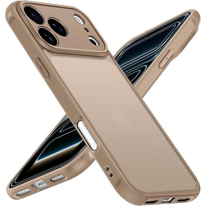 275760 - ivoler Mbrojtëse Matte Titanium Sand për iPhone 17 Pro MAX - Mbrojtje e Nivelit Ushtarak, rezistente ndaj goditjeve