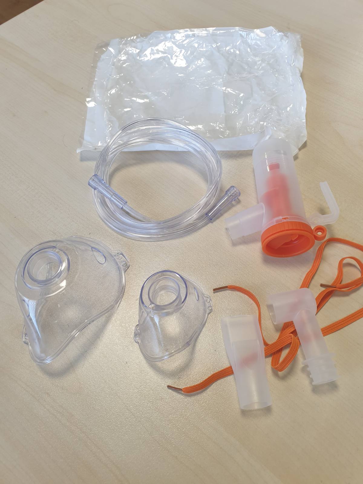 275783 - CARER SPARK Aksesorë për Tubat e Inhalatorit dhe Gojën, Set Aksesori për të Rritur dhe Fëmijë, Set Nebulizatori Universal