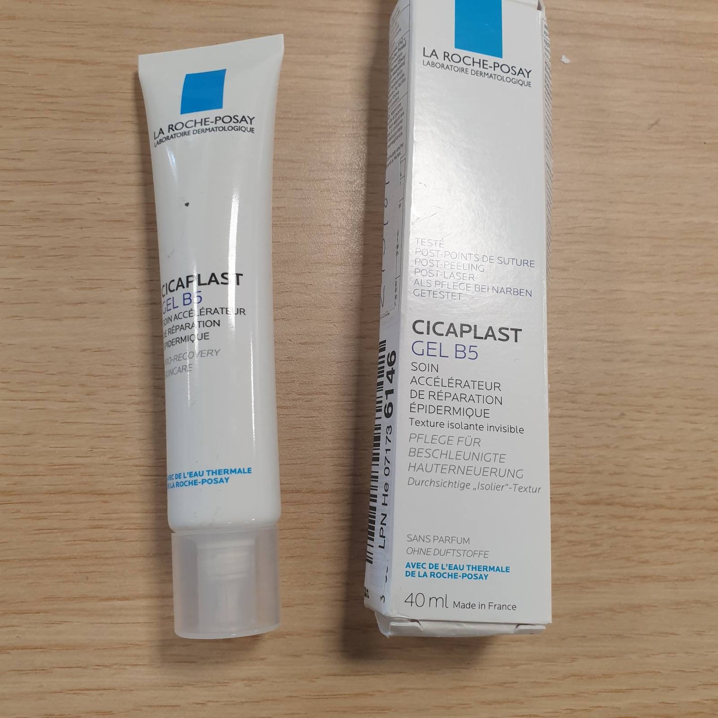 275787 - LA ROCHE-POSAY Cicaplast Gel B5, xhel kujdesi rigjenerues, për shenja dhe pas trajtimeve estetike, qetësues i menjëhershëm, jo ngjitës, me pantenol, ujë termal dhe acid hialuronik, 40 ml