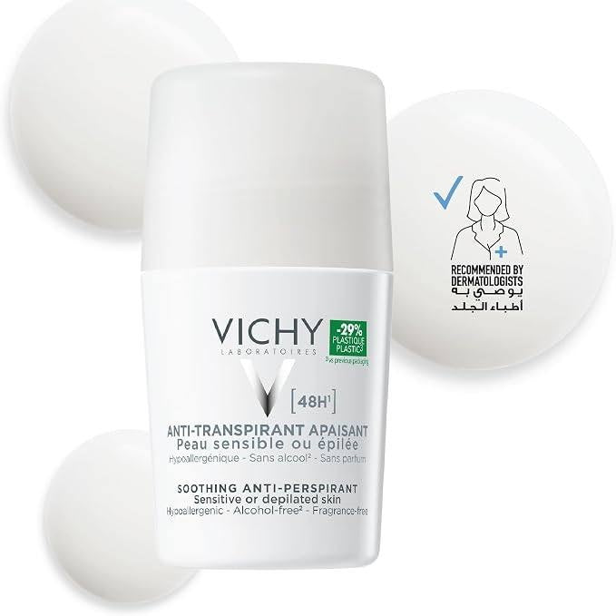 275932 - Vichy – Deodorant kundër djersitjes 48 orë për lëkurë të ndjeshme, 50 ml