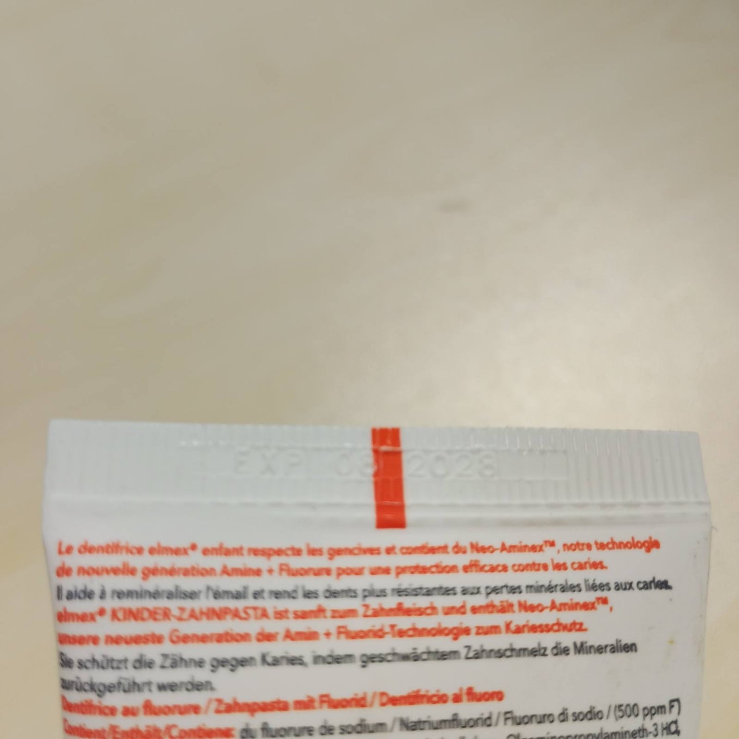 275978 - ELMEX - Pastë dhëmbësh për foshnje dhe fëmijë 0-6 vjeç, 75 ml, mbron dhëmbët e qumështit, kundër kariesit, 0 ngjyrues