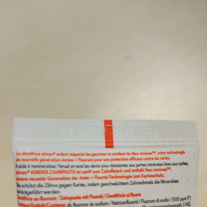 275978 - ELMEX - Pastë dhëmbësh për foshnje dhe fëmijë 0-6 vjeç, 75 ml, mbron dhëmbët e qumështit, kundër kariesit, 0 ngjyrues