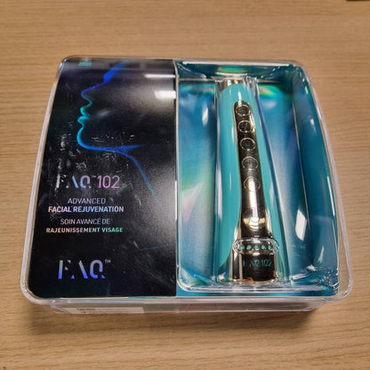 276010 - FAQ 102 EMS & RF Facial Device (Topaz) – Pajisje me Dritë të Kuqe LED & Masazh Sonik për Radiancë dhe Tonifikim të Lëkurës (App Connected)