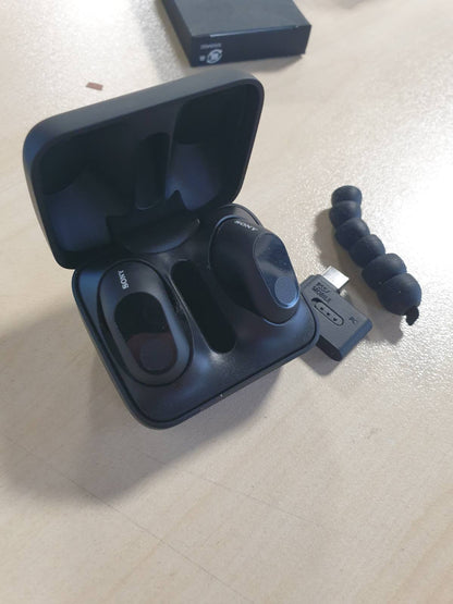 276049 - SONY Kufje INZONE Buds - Kufje të Vërteta Pa Tel për Lojëra Esports, Anulim Aktiv i Zhurmës, Mikrofon AI, Bateri 24-orëshe, Audio 2.4GHz, Dongle me Latenci të Ulët, Kompatibël me PC dhe PS5 - E Zezë