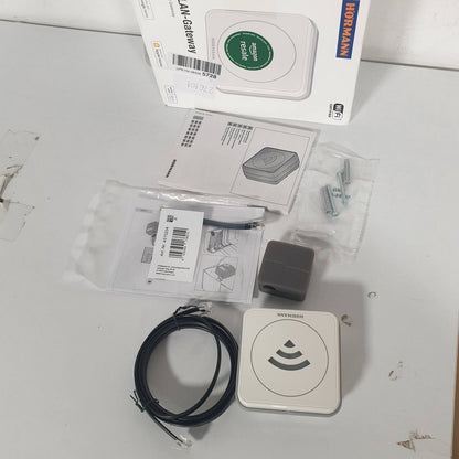 276101 - HÖRMANN Portë hyrëse WLAN me adaptor për dyer garazhi, 24V, e bardhë, 4510910