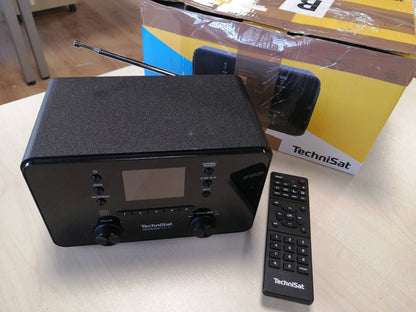 276107 - TECHNISAT DIGITRADIO 550 IR Radio interneti me tingull stereo RMS 10 vat, DAB+, FM, WLAN, Bluetooth, ekran me ngjyra, telekomandë