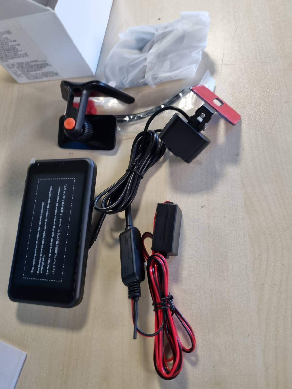 276120 - AUTO-VOX Kamera Backup Pa Tel, Monitor 5" 1080P, Dy Kanale, Instalim 30 Minuta, Transmetim Dixhital Pa Tel i Stabil, IP69K, Rezistencë ndaj Ujit, Shikim Natën, për SUV, Kamionë, Makina, Kamionçina, Rimorkio