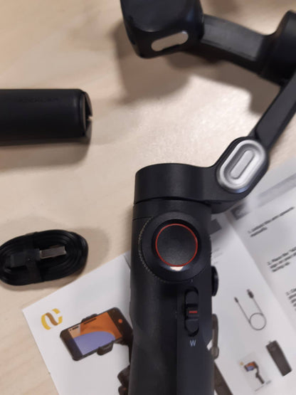 276183 - AOCHUAN Stabilizues Gimbal për iPhone me Sensor Ndjekjeje AI, Gimbal me Rrotë Fokusi për iPhone/Android, Stabilizues Telefoni me Anti-Shake 7.0 për Regjistrim Videoje - Smart XE AI