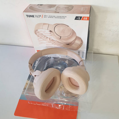 276195 - JBL - Tune 760 NC – Kufje Bluetooth Over-Ear me Anulim Aktiv të Zhurmës – Deri në 35 orë kohë dëgjimi - Rozë