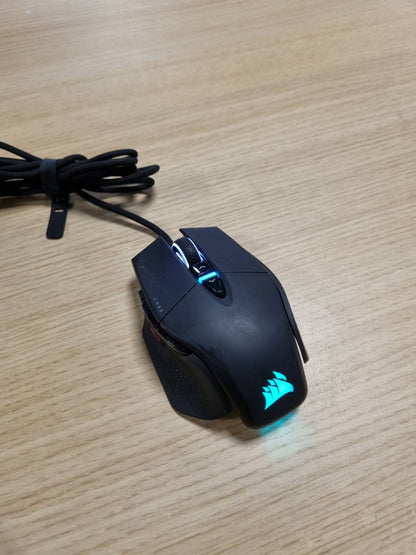 276286 - CORSAIR M65 RGB ULTRA Maus për lojëra me tela - 26,000 DPI - Çelësa optikë - Teknologji hiper-përpunimi AXON - i pajtueshëm me iCUE - i zi