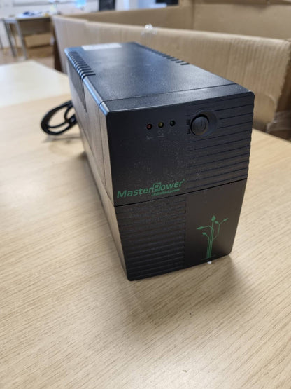 276351 - MASTER POWER Furnizim me Energji të Pandërprerë (UPS) 900 VA, Tension Daljeje Konstante 480W, 2 Priza Schuko