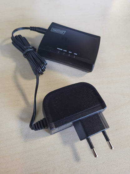 276388 - DIGITUS Server Rrjeti Shumëfunksional 10Mb LAN, 100Mb USB 2.00
