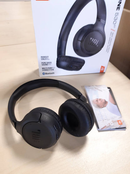 276462 - JBL TUNE 530 BT KUFJE PA TEL NË VESH ME TINGULL JBL PURE BASS, DERI NË 76 ORË DËGJIM MUZIKE, BLUETOOTH 6.0, TË LEHTA, DIZAJN I PALOSSHËM, GOOGLE FAST PAIR, MICROSOFT SWIFT PAIR, TË ZEZA