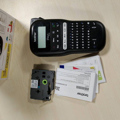 276508 - BROTHER Printer Etiketash Monokrom PT-H110, për shirita TZe me gjerësi 3.5 deri në 12 mm, shpejtësi printimi deri në 20 mm/sek