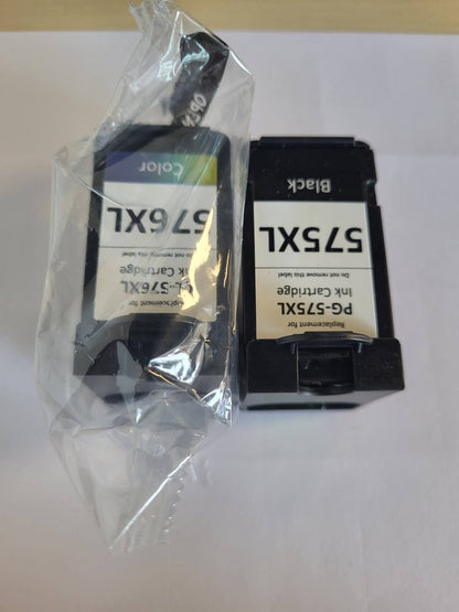 276532 - ECOINKO PG-575XL & CL-576XL - Zëvendësim për bojën origjinale Canon 575 dhe 576 XL, Printon mbi 900 faqe, Fishekë për Canon Pixma TS3550i TS3750i TS3751i TR4751i TR4755i TR4756i