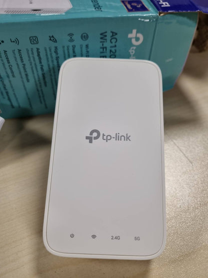 276563 - TP-LINK Përsëritës WiFi RE330, Amplifikator WiFi AC1200 Mbps, Portë Gigabit Ethernet, Përsëritës i fuqishëm WiFi, i pajtueshëm me kutitë e internetit