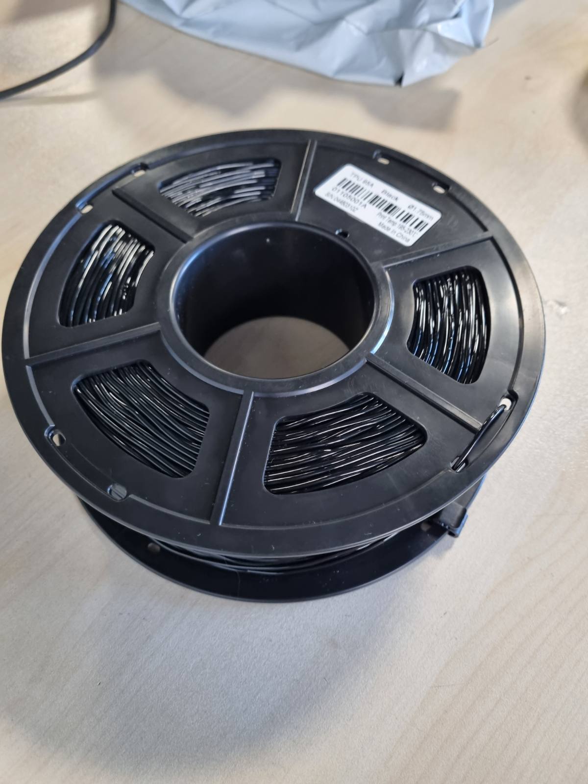 276708 - ANYCUBIC Filament TPU 1.75 mm, 1KG, Fleksibël 95A, i Zi