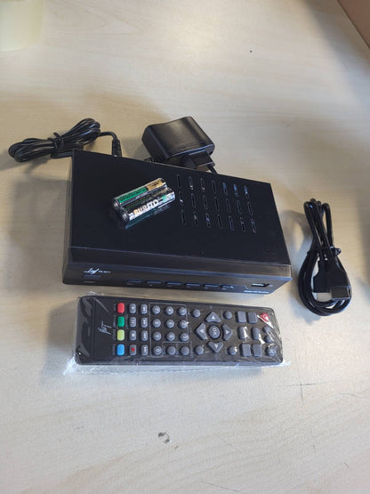 276807 - LEYF Dekoder PA-2211 për Televizion Dixhital Tokësor (DTT) - Full HD 1080p - Kanale të Lira - DVB-T2 - Akordues DTT - Dekoder TV HD (HDTV, SCART, USB) për TV