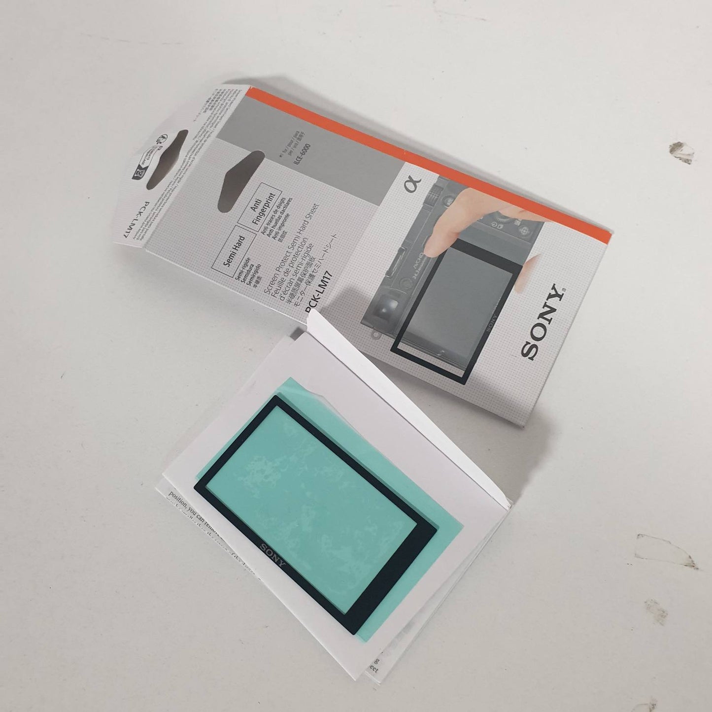 276917 - SONY PCKLM17 - Mbrojtës ekrani për kamerën dixhitale Sony A6000