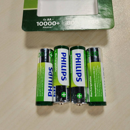 276919 - PHILIPS – Bateri AA HR6/1.2V, rikarikueshme, NiMH, 4 copë