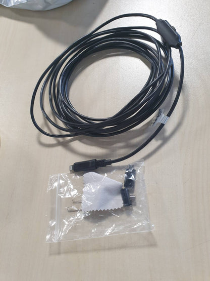 276941 - HOFENY Kamera endoskopi me dritë LED 1920P HD, e pajtueshme me smartphone, nuk kërkohet Wi-Fi, IP67 e papërshkueshme nga uji, gjatësi 16.4 ft / 5m