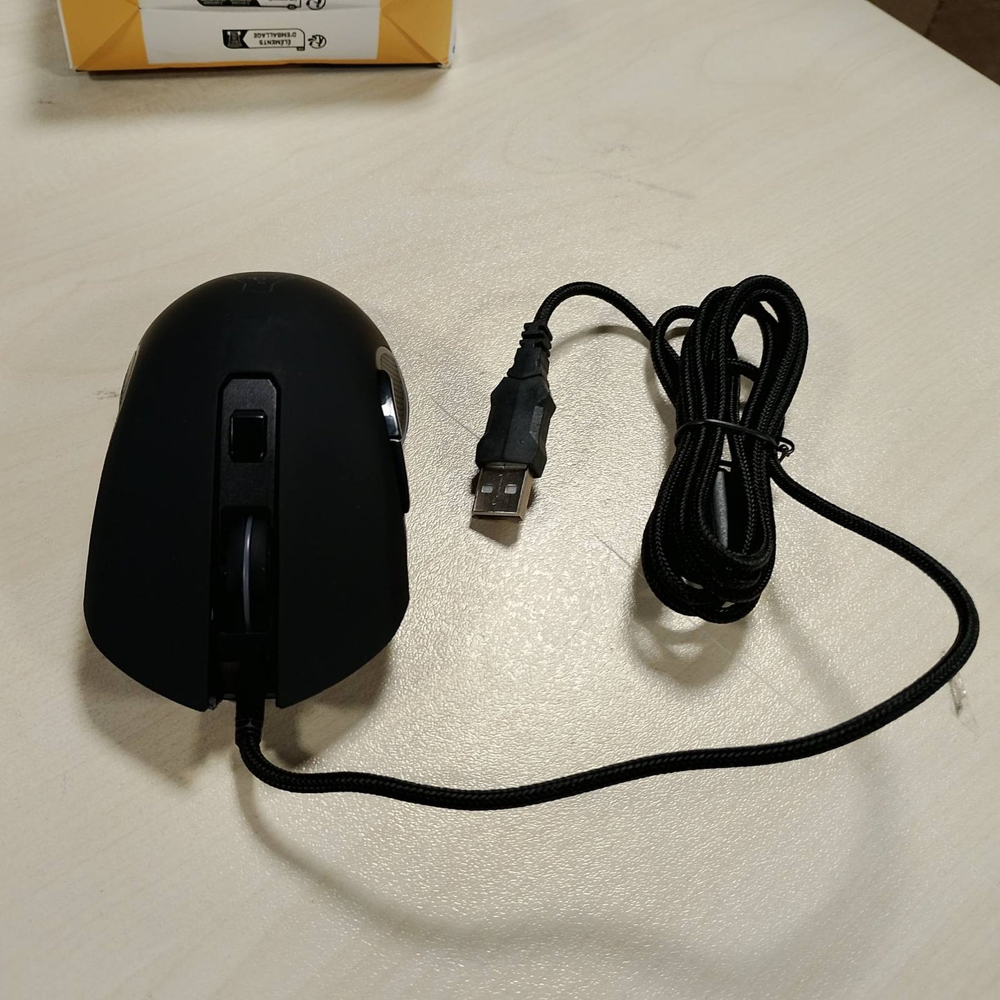 276983 - THE G-LAB Kult Helium Pro - Maus Lojërash me Tel - USB - Sensor Optik 12800 DPI, Ndriçim LED 7 Ngjyra