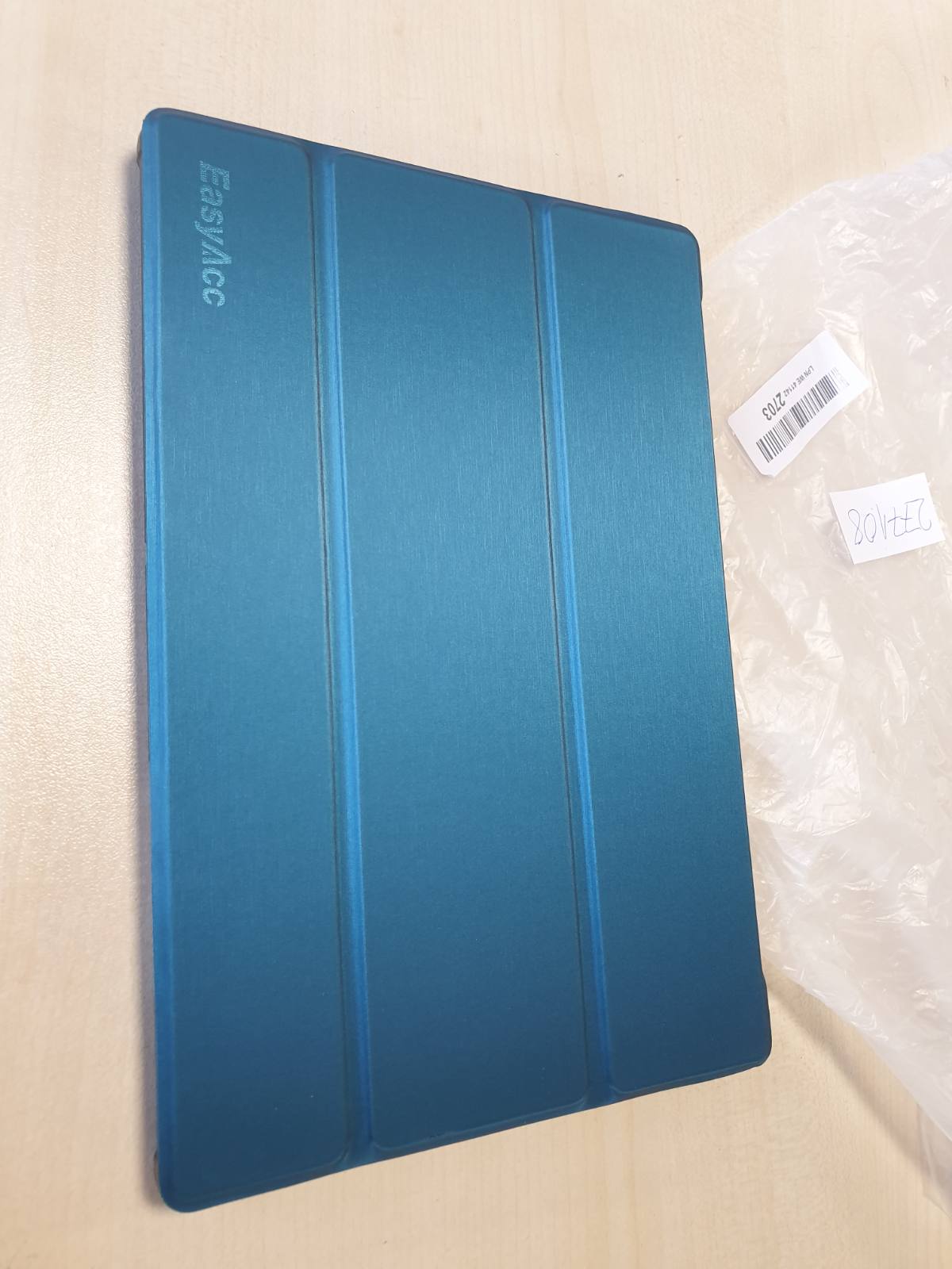 277108 - EASYACC Mbrojtëse e përputhshme me Samsung Galaxy Tab A8 10.5 2021/2022 (SM-X200/SM-X205), Mbrojtëse Ultra e Hollë PU me Funksion Mbështetëse, Blu Elektrike