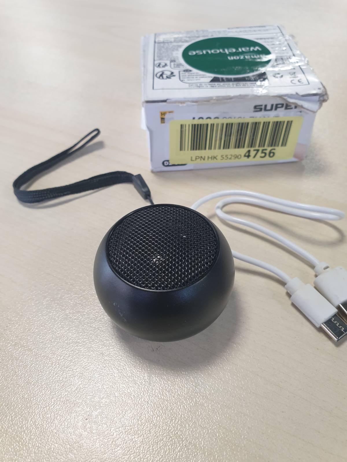277149 - mumisuto Altoparlant Bluetooth Mini Portativ Extreme me Tingull Hapësinor 9D, Kuti Muzike Bluetooth 3W, për iPhone, Android, Çiftim TWS