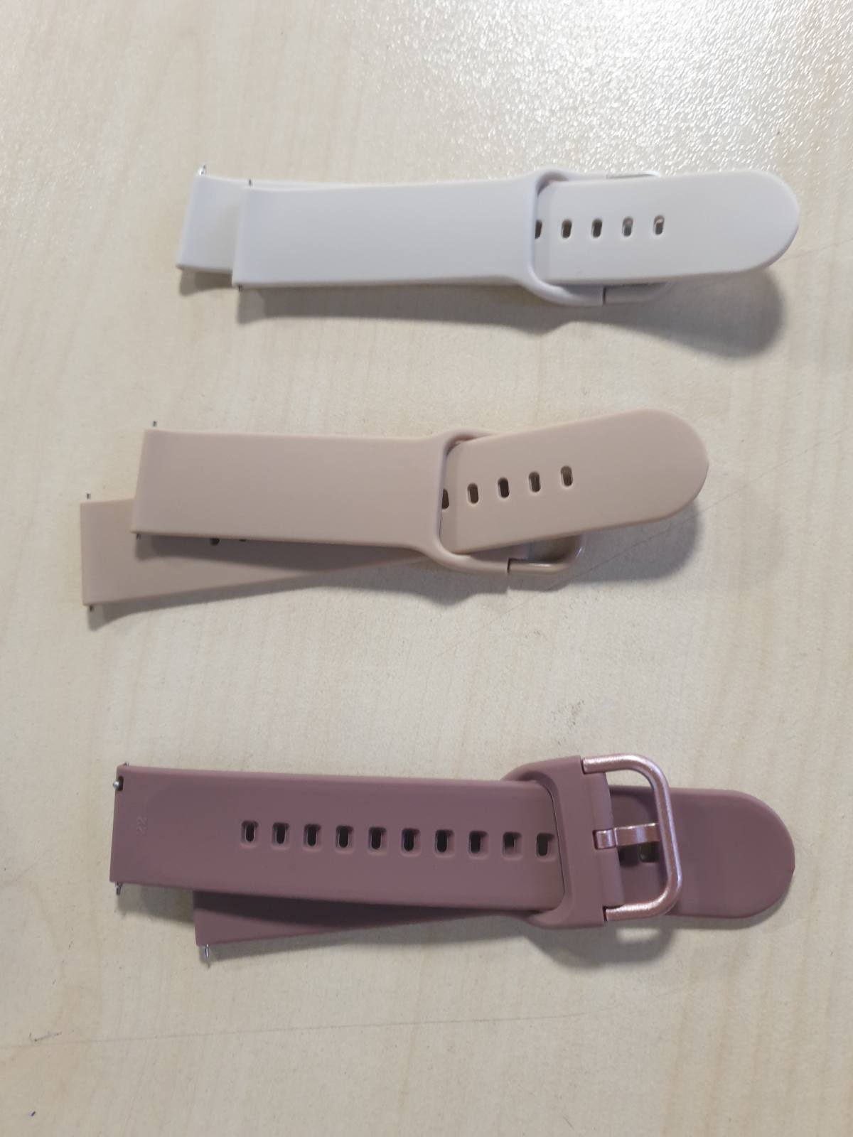 277223 - Mugust Rrip për Amazfit GTR 4/GTR 3 Pro/GTR 3/GTR 2/GTR 2e/GTR 47mm/Stratos 3/Stratos 2, rripa zëvendësues prej silikoni të butë me 3 copë (i Zi/Ngjyrë Ylli/Vjollcë 1)
