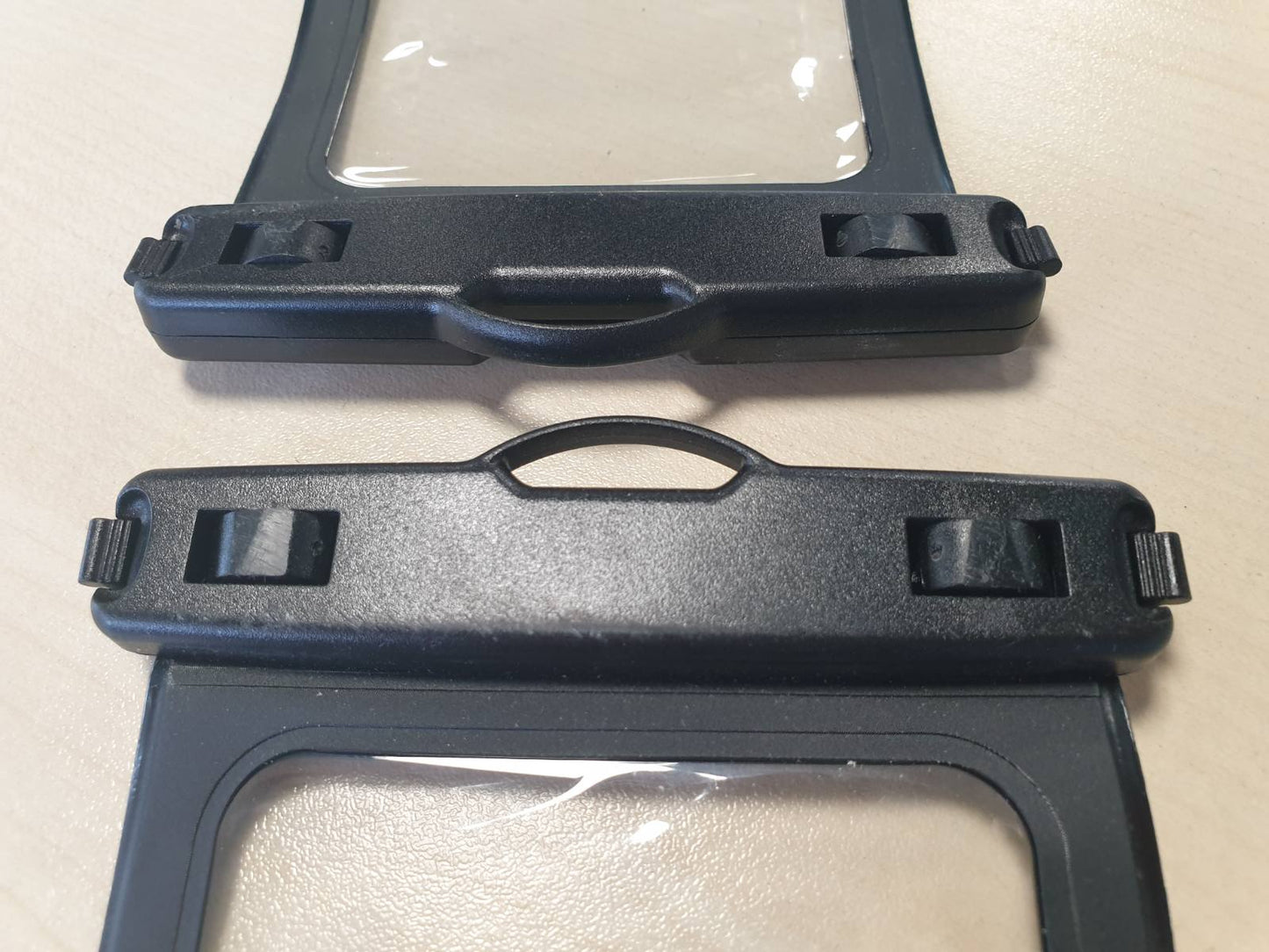 277264 - JOTO Mbështjellëse telefoni me 2 copë, IPX8, e papërshkueshme nga uji për iPhone 17, 16, 15, 14, 13, 12, 11 Pro, Max, Air, Galaxy S24, S23, A15, Xiaomi deri në 7 inç – e zezë