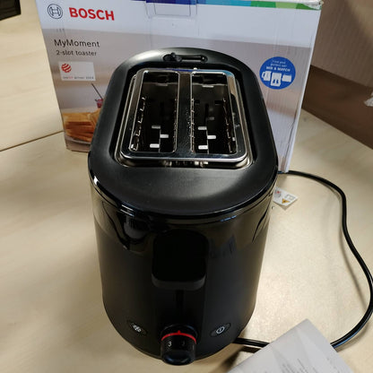 277478 - BOSCH MyMoment TAT2M123 - Toster kompakt | 950W | Fikje automatike | Ngjyra: E zezë