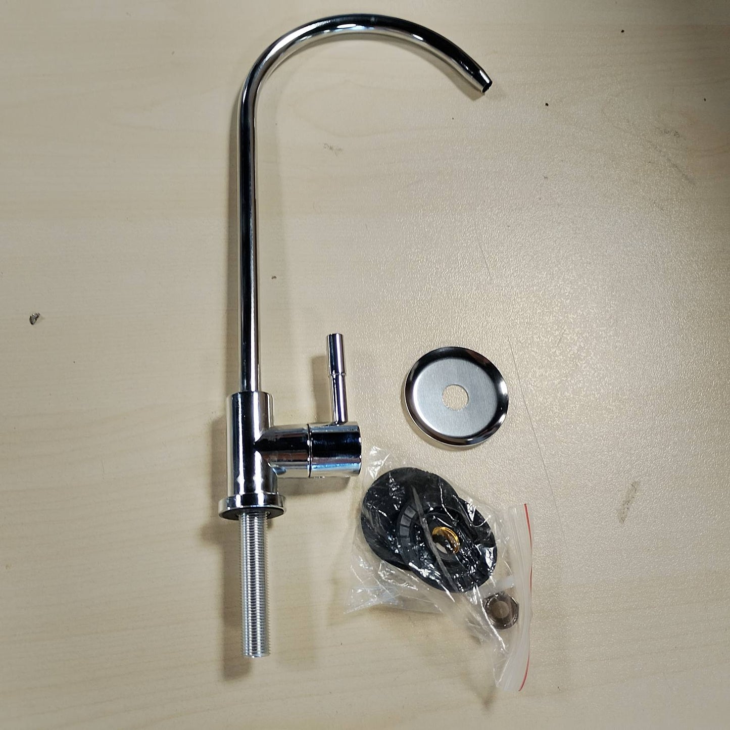 277541 - Rubinet Kuzhine prej Lidhjeje Zinku, Rubinet Përzierës Kromi, diametri: 0.6 cm, për Filtrin e Ujit me Osmozë të Kundërt