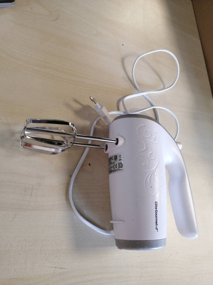 277546 - ELITE GOURMET Mikser elektrik dore EHM-003X, 5 shpejtësi, 300W, i bardhë