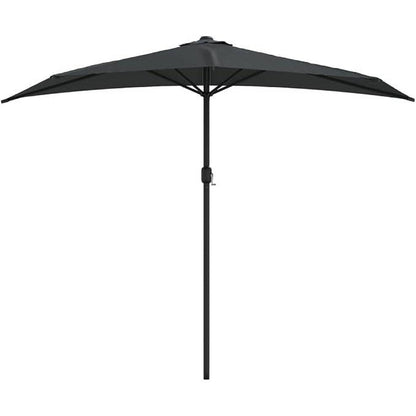 280137 - VidaXL Çadër ballkoni me shtyllë alumini, ngjyrë antrazit, 2x3 m