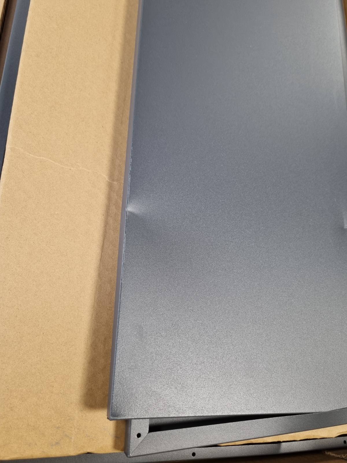 280658 - vidaXL Kuti Paketash me Derë Antracit 44.5 x 29 x 110.5 cm Çelik